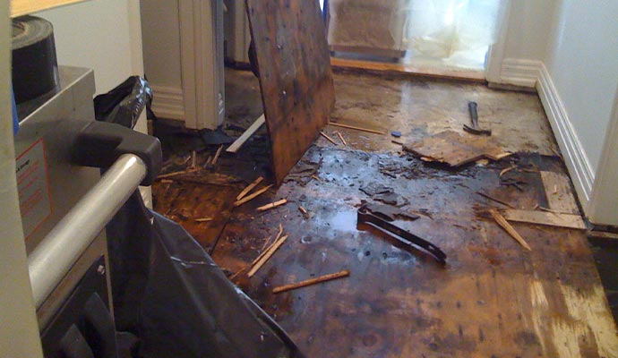 structural water damage