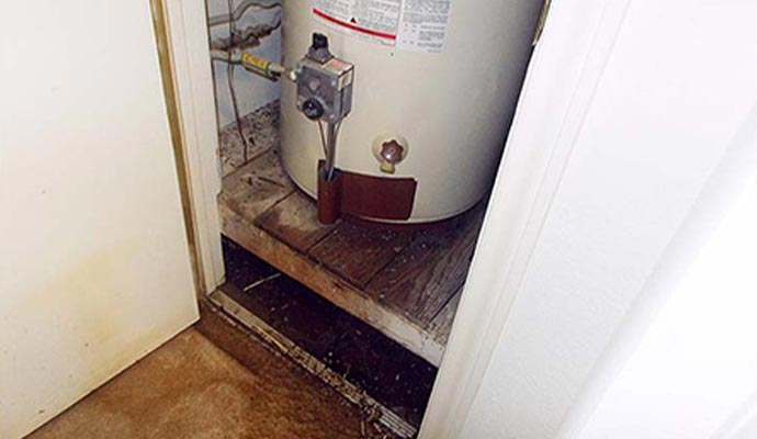 water heater leakage